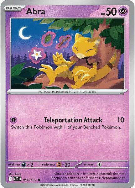 Abra 054/132 Mega Evolution