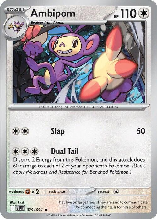 Ambipom 079/094 Phantasmal Flames