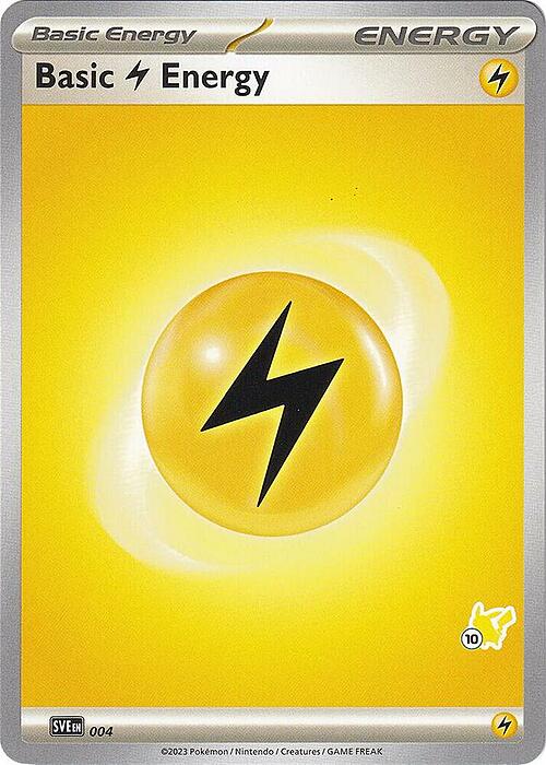 Basic Lightning Energy 004-10 Battle Academy 2024