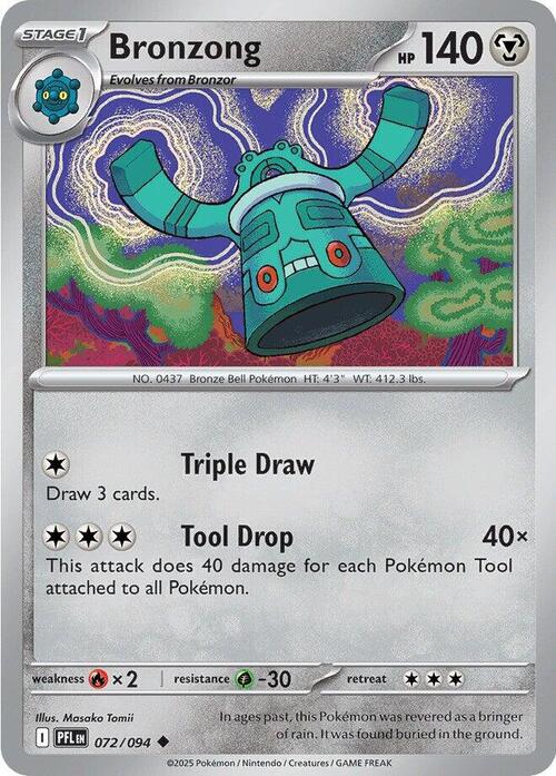 Bronzong 072/094 Phantasmal Flames