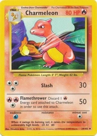 Charmeleon 24/102 Base Set