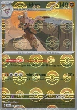 Conkeldurr 052/086 Black Bolt | sv11B - Poké Ball Reverse Holo
