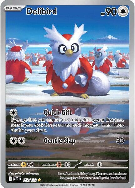 Delibird 152/132 Mega Evolution