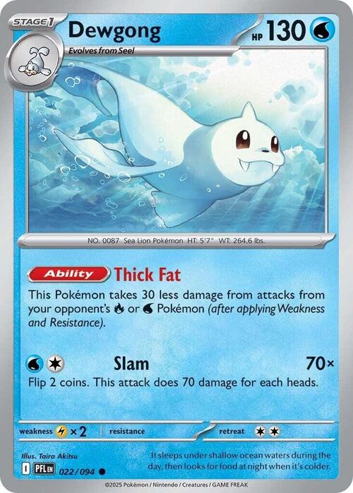 Dewgong 022/094 Phantasmal Flames
