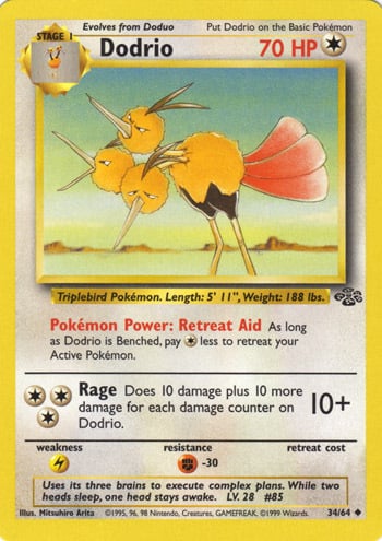 Dodrio 34/64 Jungle