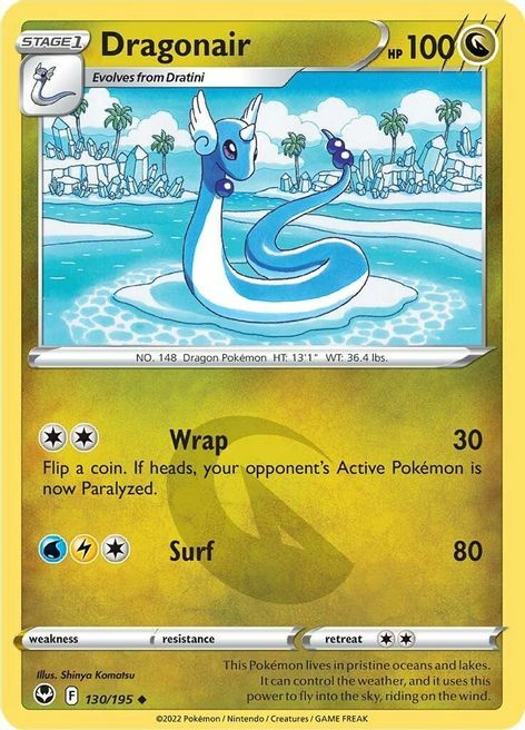 Dragonair 130/195 Silver Tempest