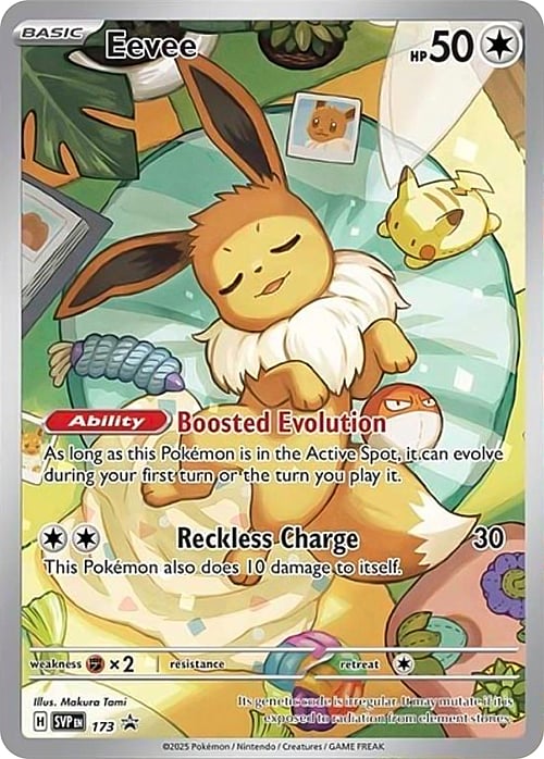 Eevee 173 SV Black Star Promos