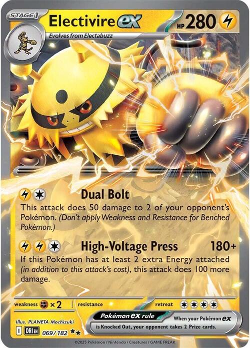 Electivire ex 069/182 Destined Rivals