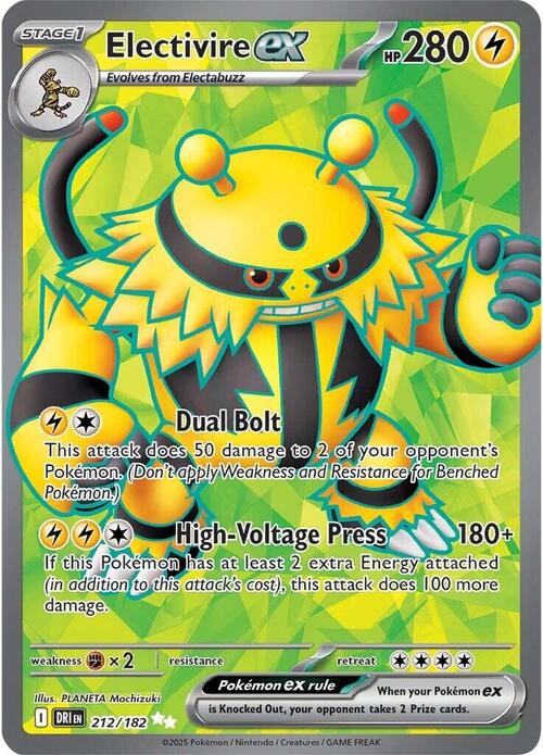 Electivire ex 212/182 Destined Rivals