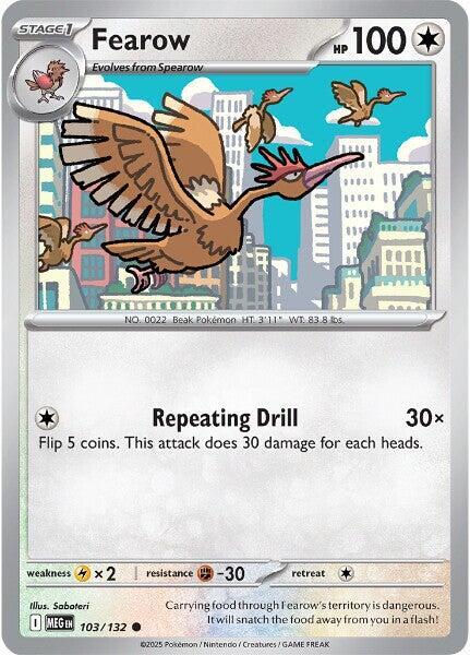 Fearow 103/132 Mega Evolution