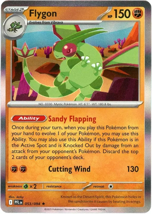 Flygon 053/094 Phantasmal Flames