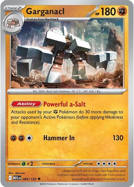 Garganacl 084/132 Mega Evolution