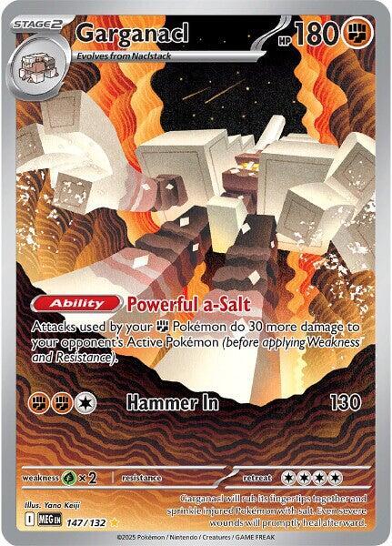 Garganacl 147/132 Mega Evolution