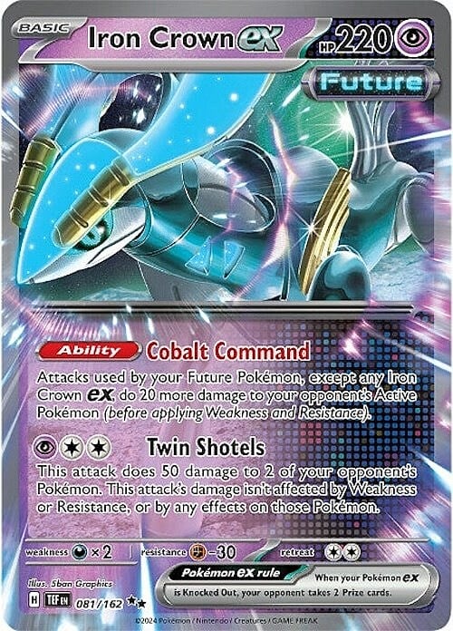 Iron Crown ex 081/162 Temporal Forces