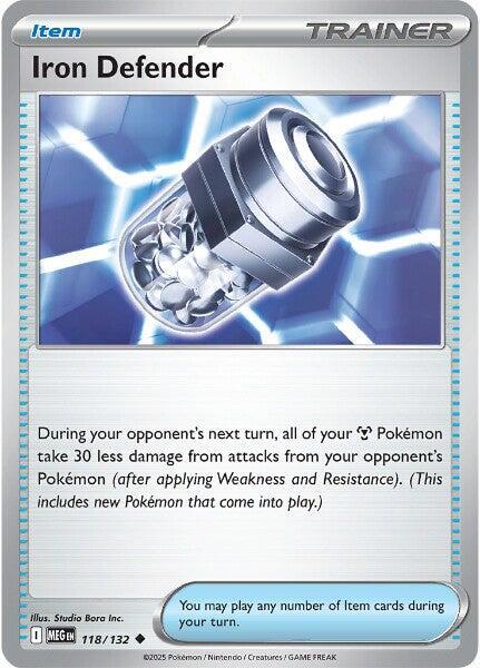 Iron Defender 118/132 Mega Evolution
