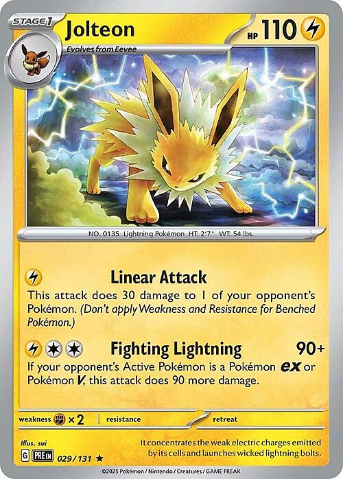 Jolteon 029/131 Prismatic Evolutions