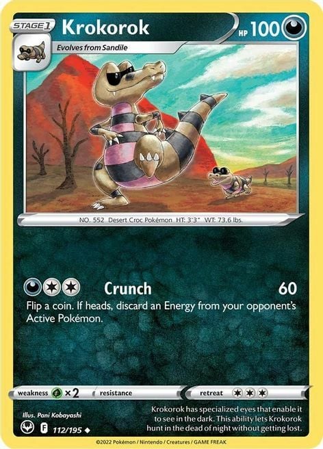 Krokorok 112/195 Silver Tempest