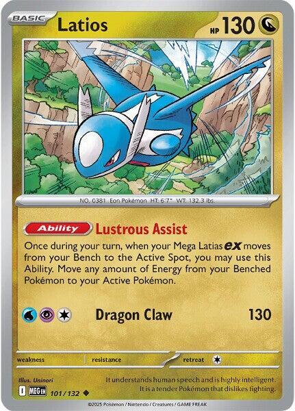 Latios 101/132 Mega Evolution