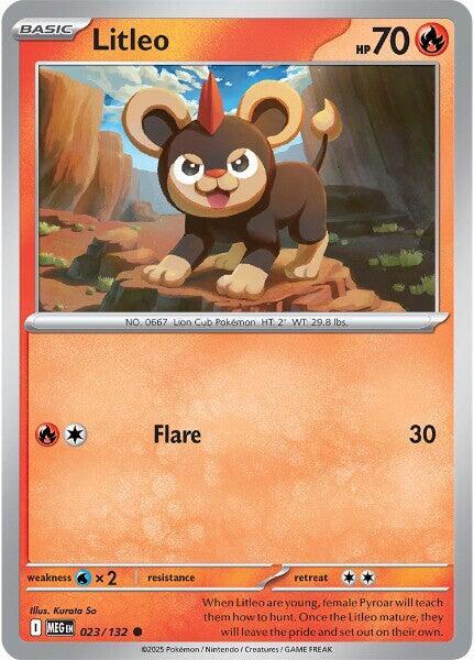 Litleo 023/132 Mega Evolution