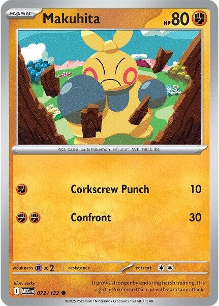Makuhita 072/132 Mega Evolution