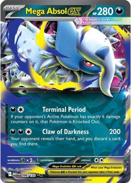 Mega Absol ex 086/132 Mega Evolution