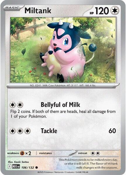 Miltank 106/132 Mega Evolution