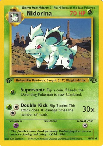 Nidorina 40/64 Jungle