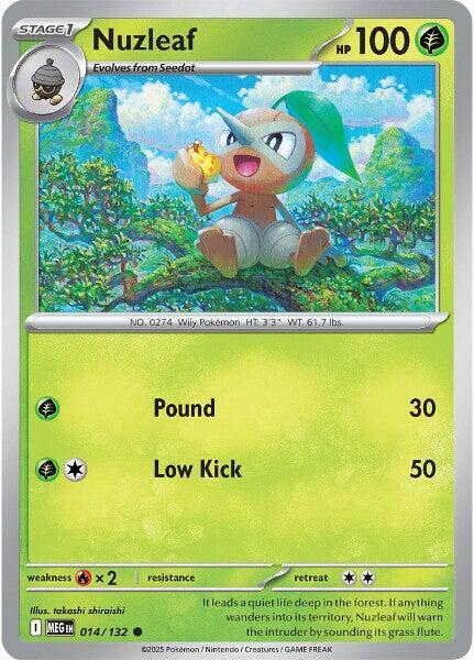 Nuzleaf 014/132 Mega Evolution