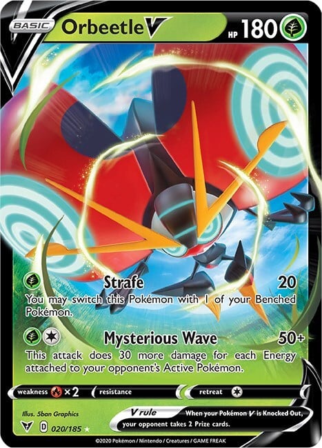 Orbeetle V 020/185 Vivid Voltage