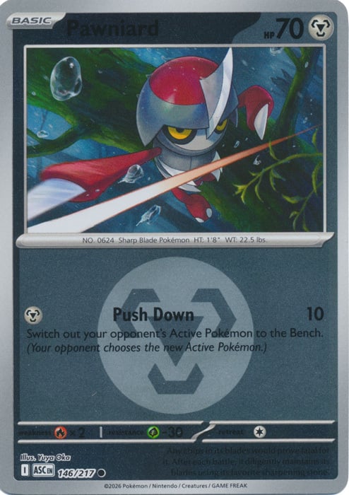 Pawniard 146/217 Ascended Heroes - Energy Reverse Holo
