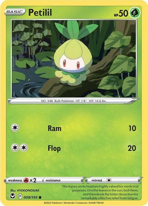 Petilil 009/195 Silver Tempest