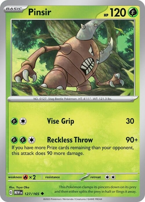 Pinsir 127/165 151