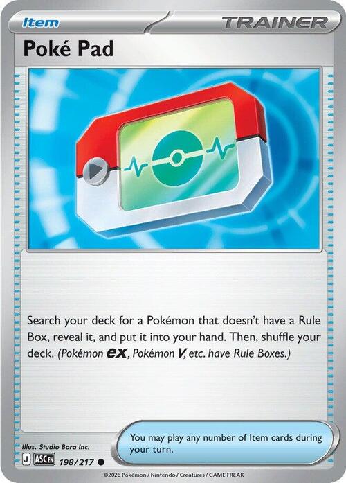 Poké Pad 198/217 Ascended Heroes