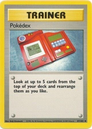 Pokédex 87/102 Base Set