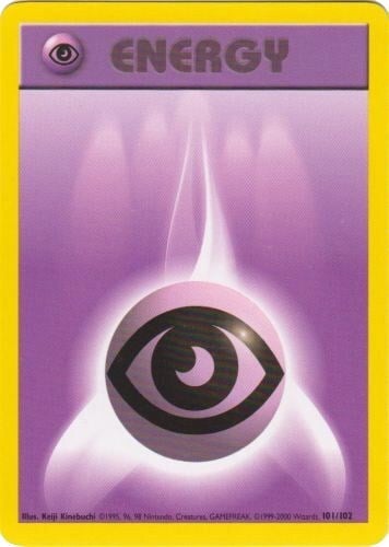 Psychic Energy 101/102 Base Set