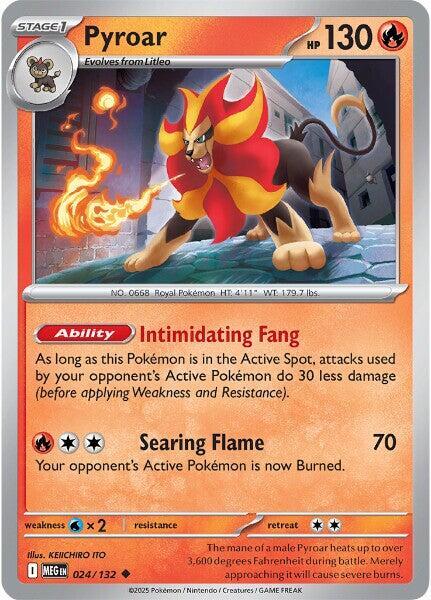 Pyroar 024/132 Mega Evolution