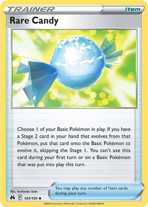 Rare Candy 141/159 Crown Zenith