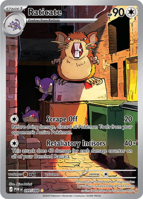 Raticate 099/088 Perfect Order
