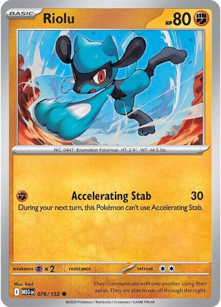 Riolu 076/132 Mega Evolution
