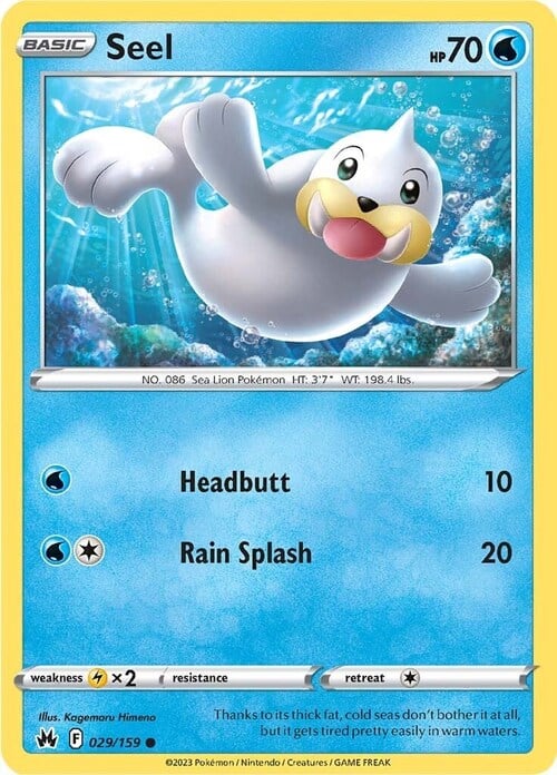 Seel 029/159 Crown Zenith