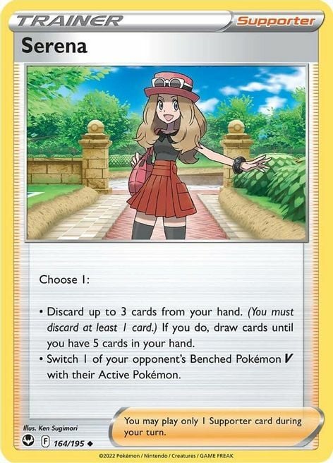 Serena 164/195 Silver Tempest