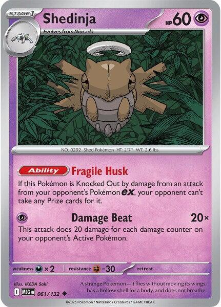 Shedinja 061/132 Mega Evolution