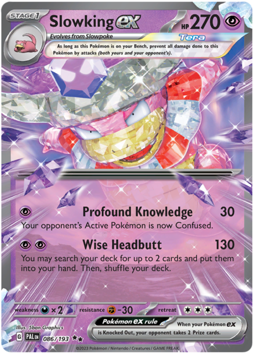 Slowking ex 086/193 Paldea Evolved