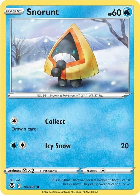 Snorunt 041/195 Silver Tempest