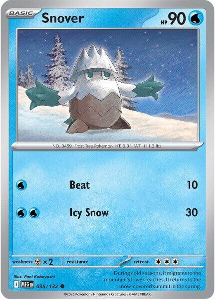 Snover 035/132 Mega Evolution