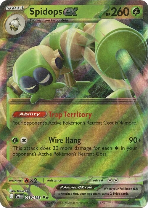 Spidops ex 019/198 Scarlet & Violet