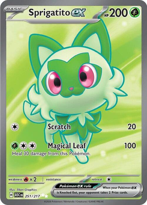 Sprigatito ex 251/217 Ascended Heroes
