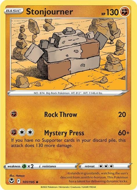 Stonjourner 101/195 Silver Tempest