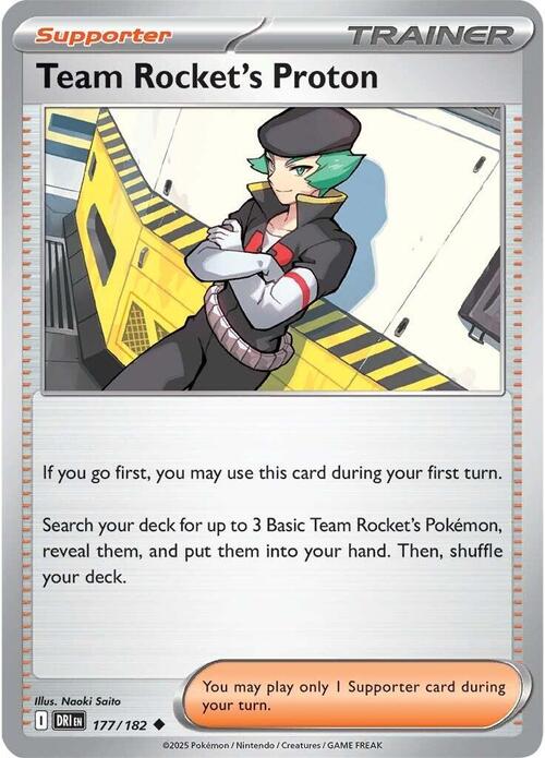 Team Rocket's Proton 177/182 Destined Rivals