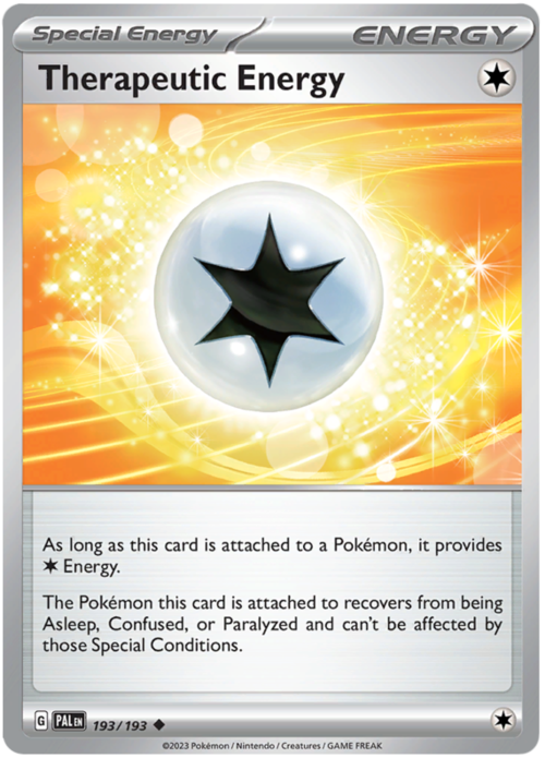Therapeutic Energy 193/193 Paldea Evolved